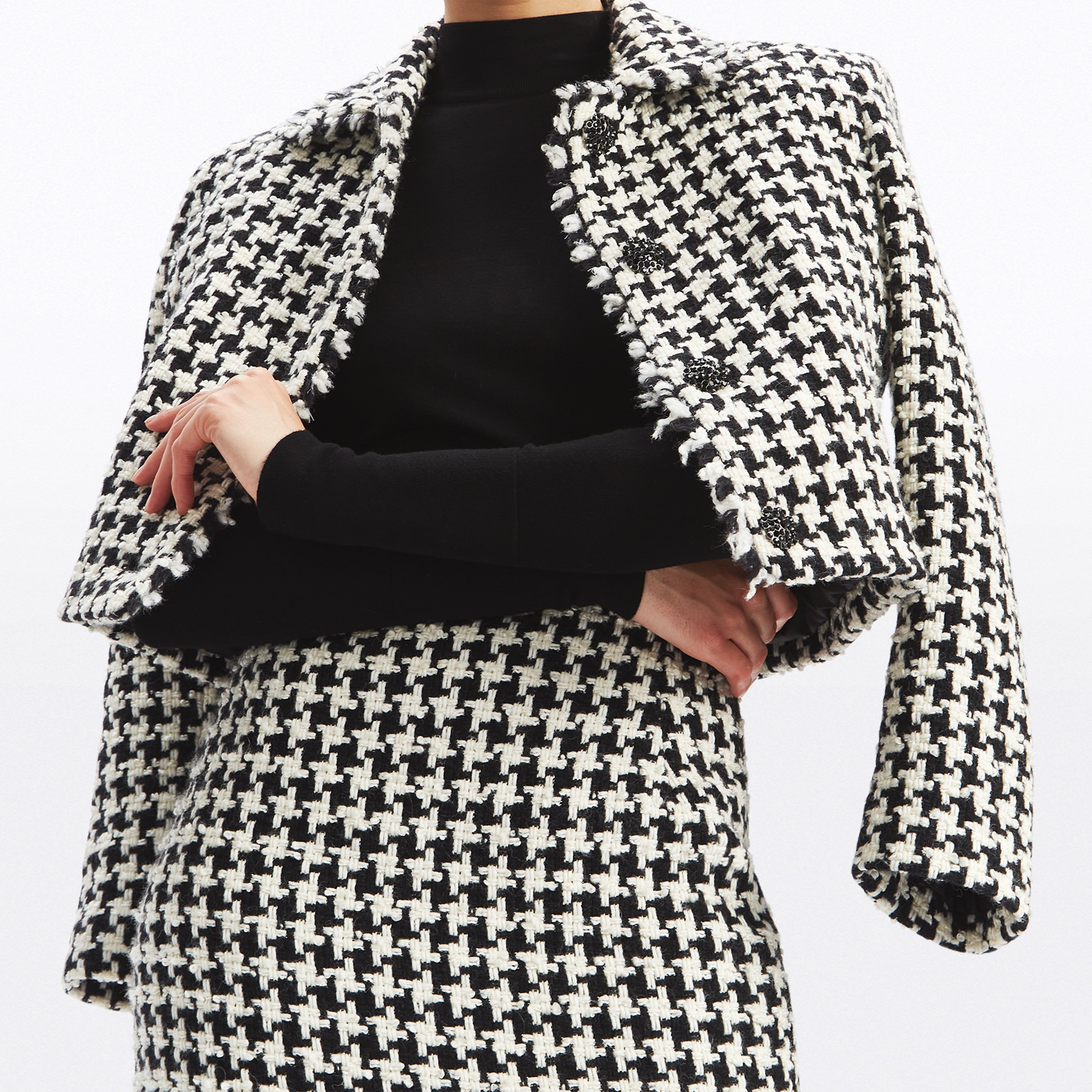 Alicia Tweed Cropped Jacket