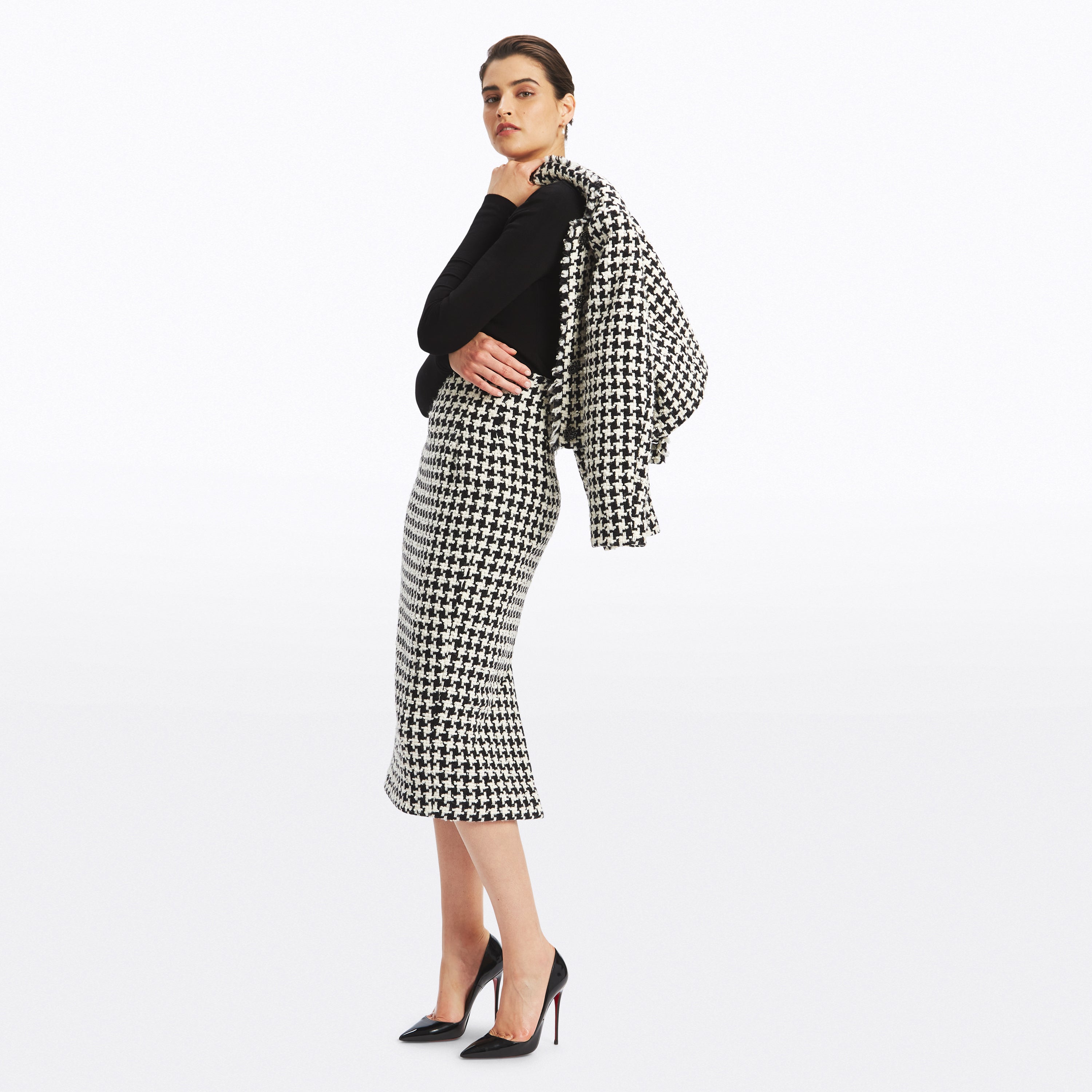 Alicia Tweed Cropped Jacket